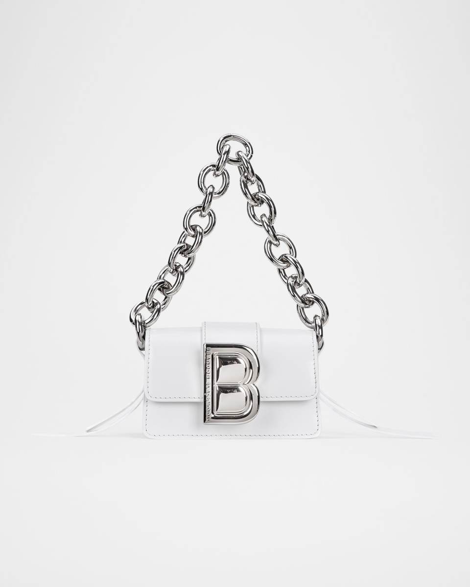 Micro Nia Leather Clutch Bag